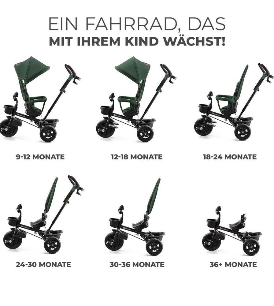 детска триколка Kinderkraft AVEO – като нова