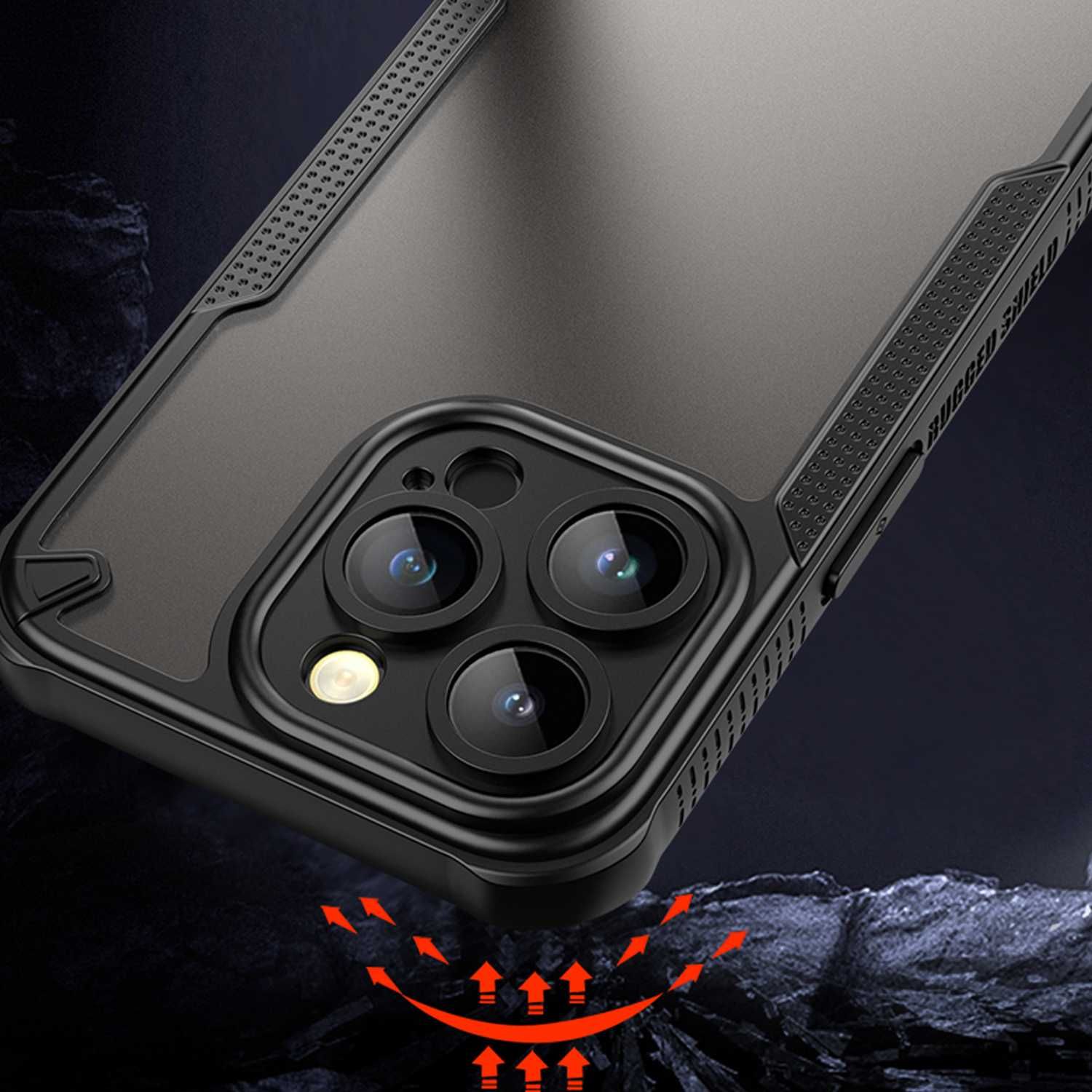 Apple iPhone 14 Pro - Удароустойчив Кейс Гръб Defender MATT