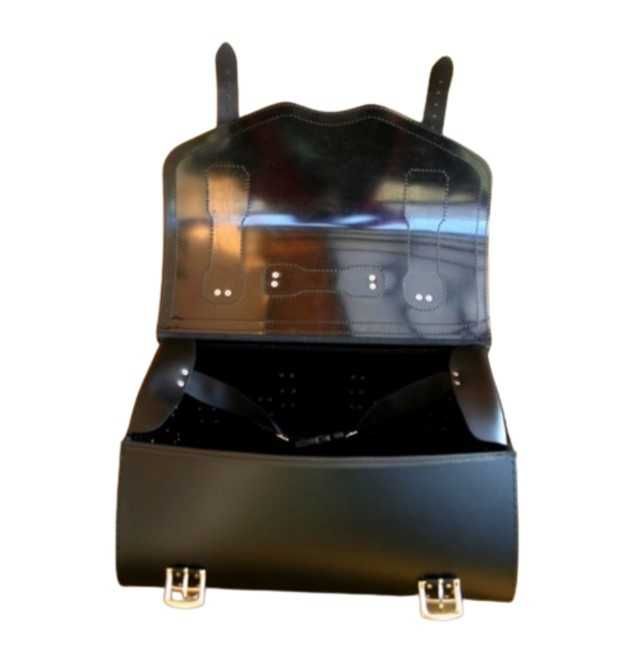 Geanta/Topcase piele portbagaj moto Yamaha/Honda/Kawasaki/Suzuki/etc