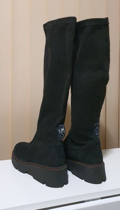 Обувки ботуши велур Lasocki 39 номер