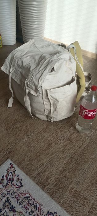 Продам рюкзак с брезент. материал.