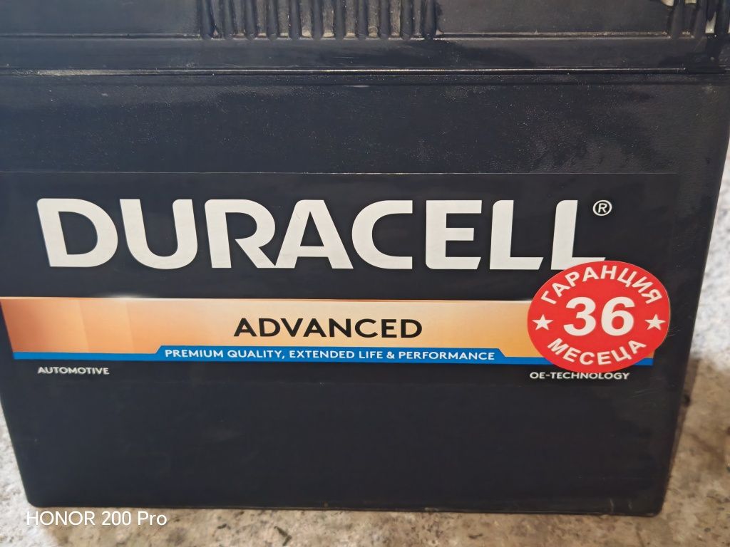 Акумулатор за Хонда DURACELLв гаранция