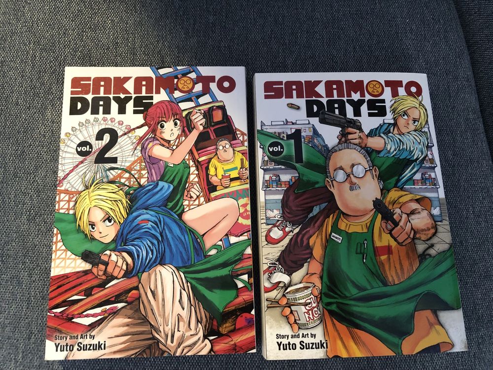 Манга Sakamoto days vol. 1,2