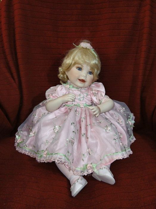Из США, коллекционная фарфоровая кукла Crainlix (лимитированная серия)