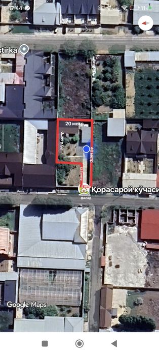 Абдурахмоновда 6 сотиҳ қуруқ ер сотилади