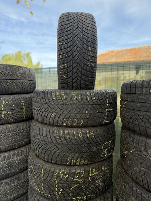 245/50/19” Set 4 buc BRIDGESTONE.2023.anv M+S Iarnă.Impecabile