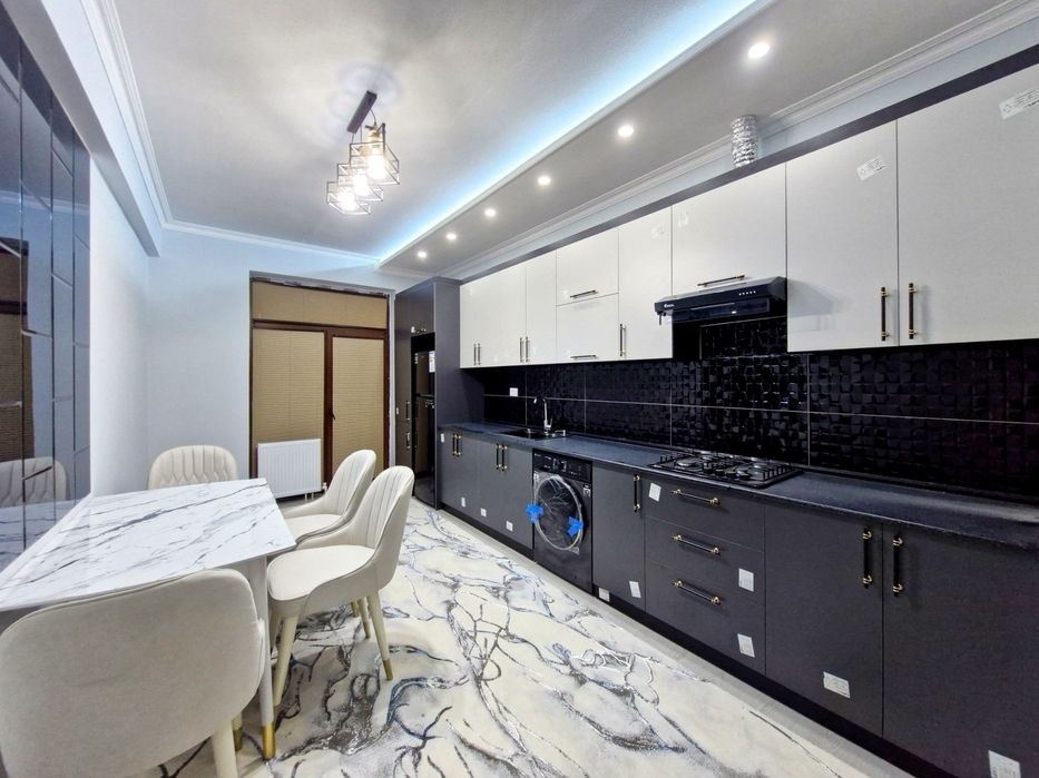 3х комнатная 90м² на 4 этаже в Новостройке с Лифтом Рудакий