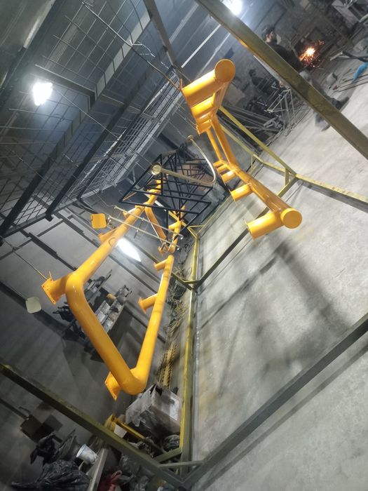 Poroshkovoy kraska / Парашкавой услуги качество/РАЛ краска/ 7 М ПЕЧКА