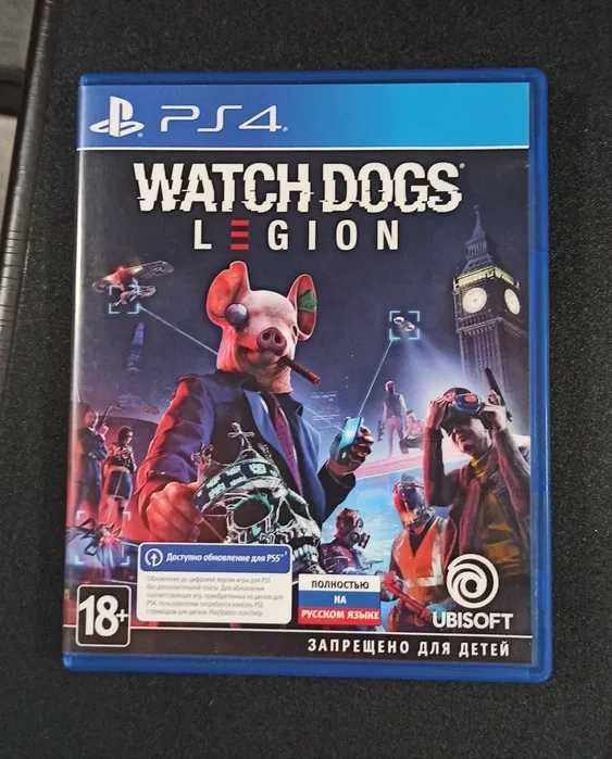 Диск Watch Dogs Legion PS4 PS5