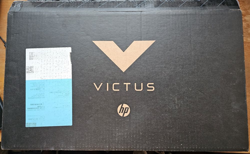 Laptop gaming HP Victus i5-12500h / 8GB RAM /  512GB SSD / GTX1650 4GB