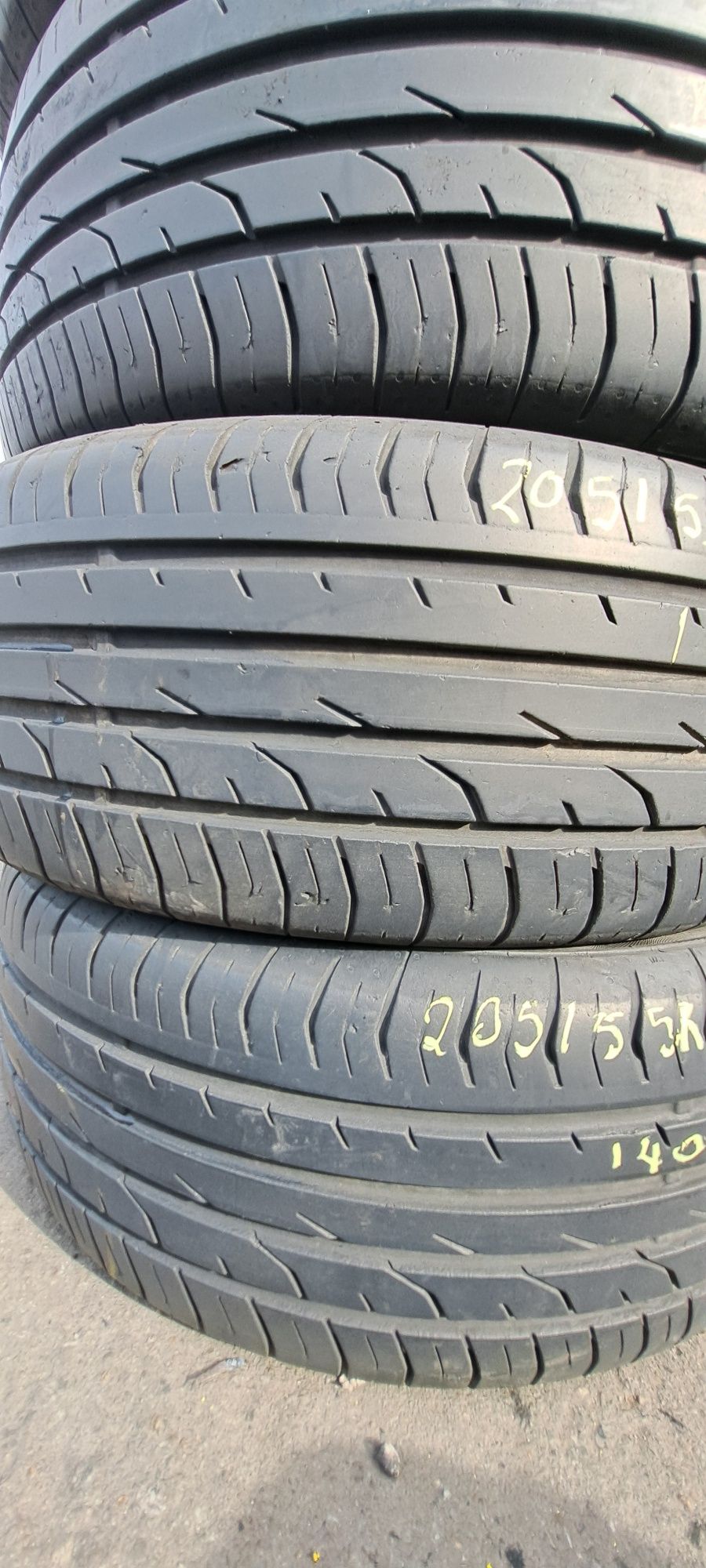 4 anvelope vara 205/55r16 Continental Montaj Gratuit