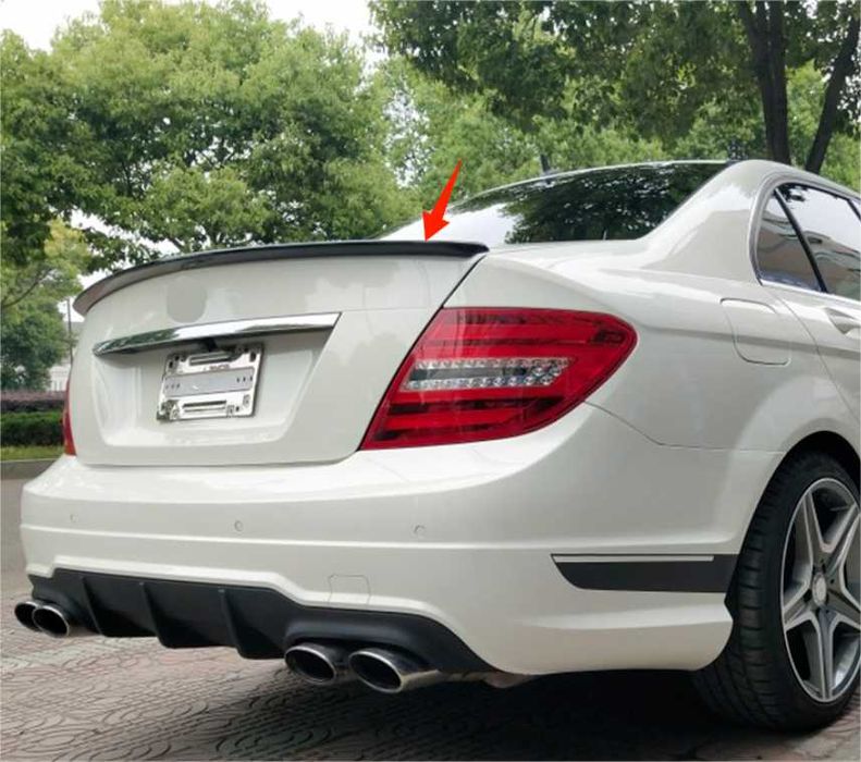 Спойлер за багажник AMG седан за Mercedes C W204 за заден капак