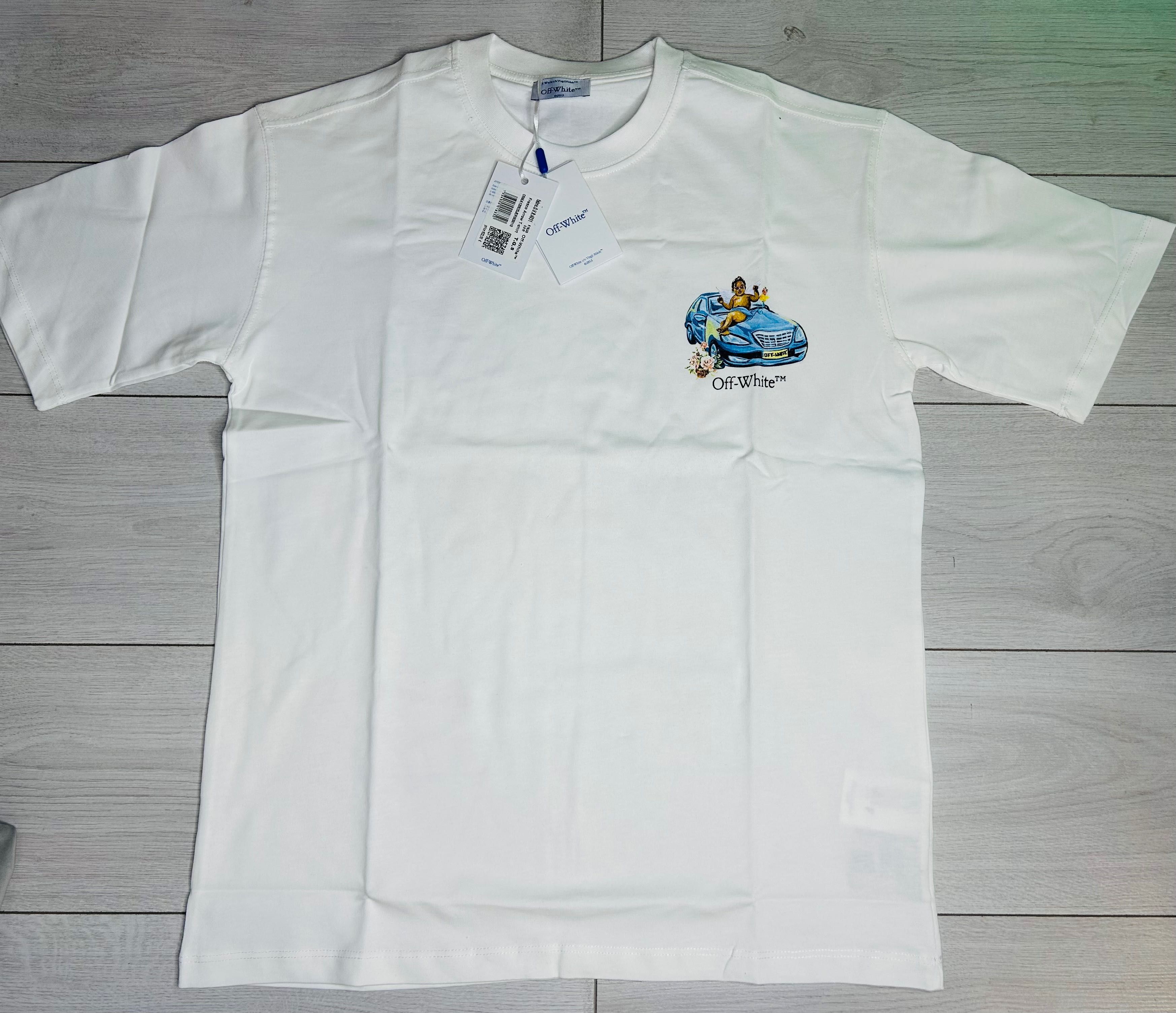 Tricou Oversize off white new cars collection 2025