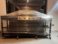 Gratar 4 arzatoare si aragaz inox nou