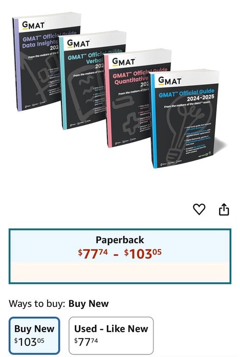 GMAT Official Guide Kitoblari