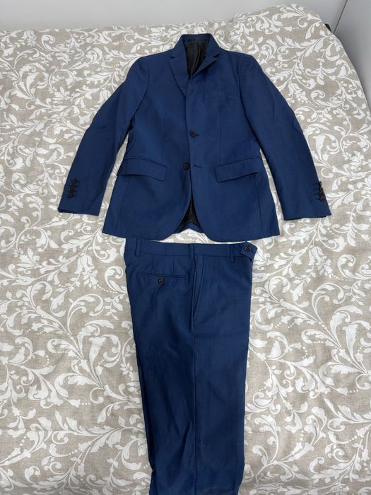 Costum Bigotti Artigiani, bleumarin,model Conti, marime S