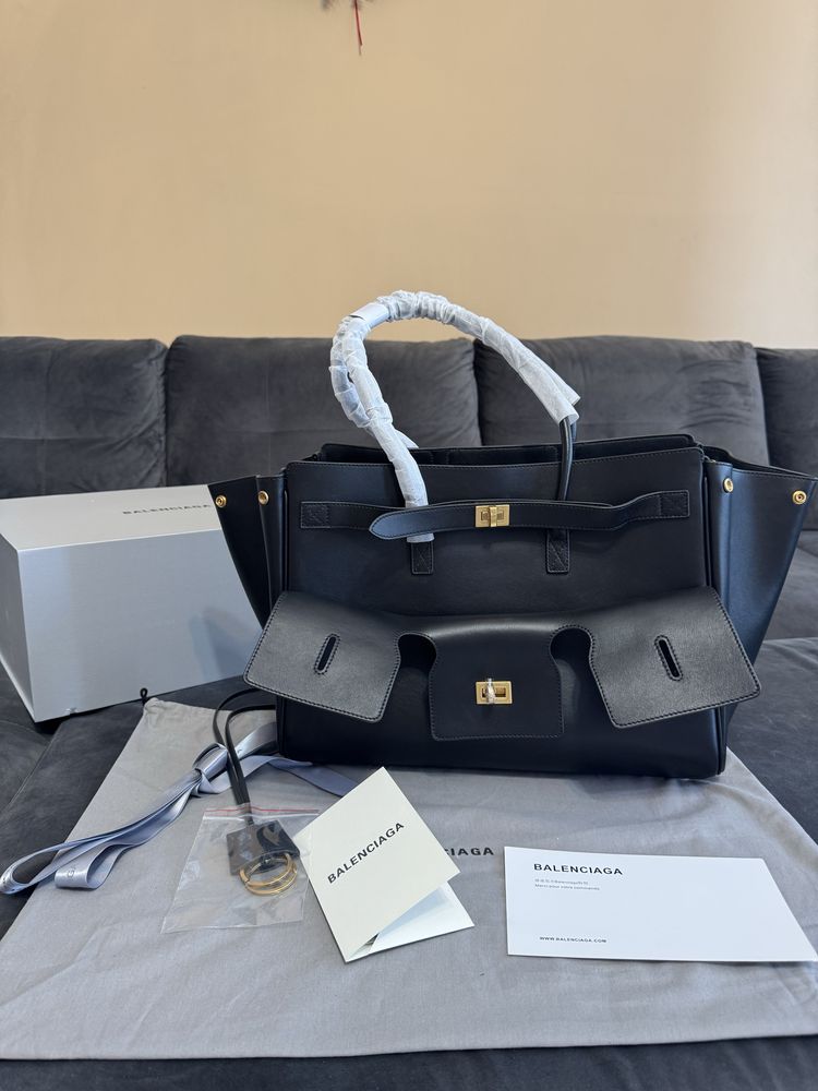 Poseta Balenciaga Bal Air - 36cm/piele naturala/premium/video