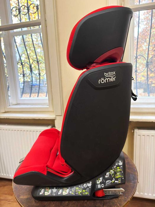 Scaun auto ISOFIX Britax Romer ADVANSAFIX IV M Fire Red, 9-36 kg, rosu