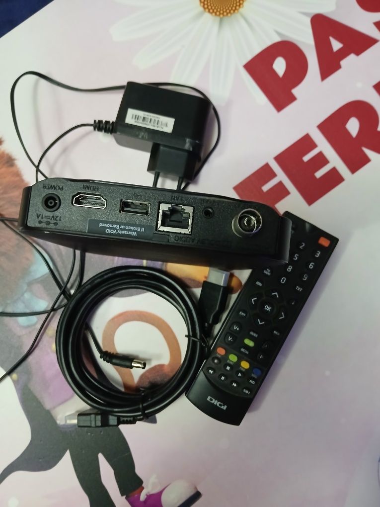 Receptor/Decodor cablu tv dvb-c hd digi