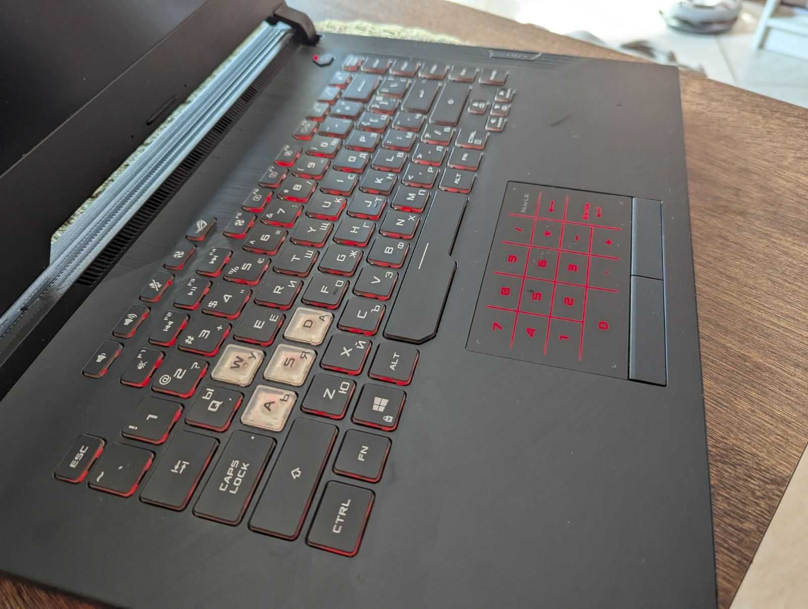 Лаптоп ASUS ROG Strix G531GU, 500GB ssd , 1TB hdd
