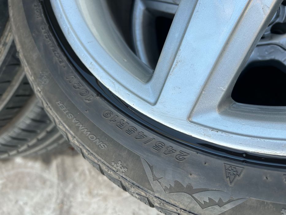 Джанти със зимни гуми