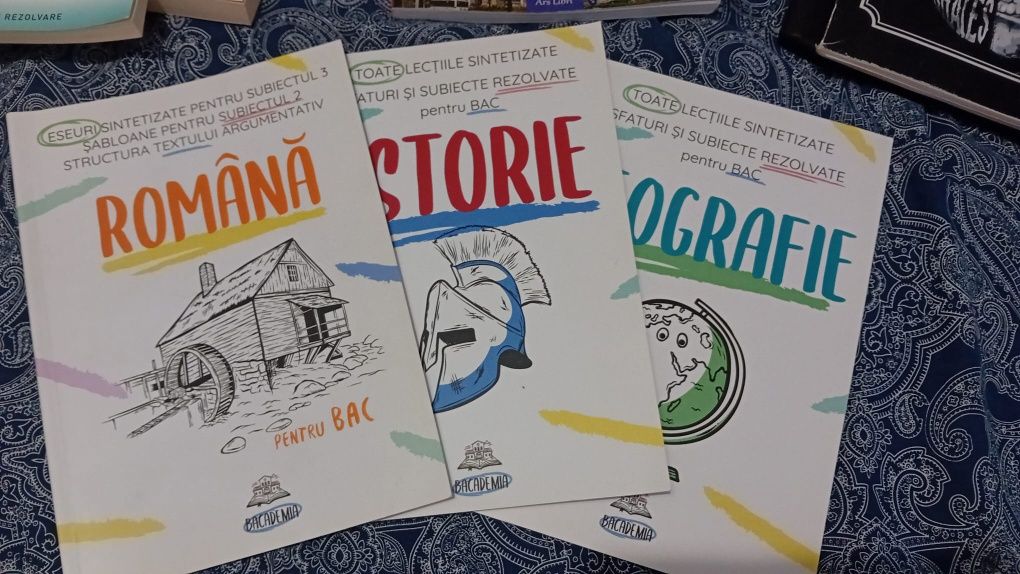 Carti pentru Bacalaureat