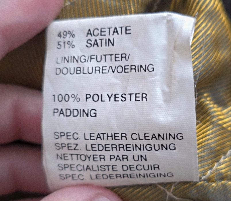 Vand vesta piele veritabila Camel