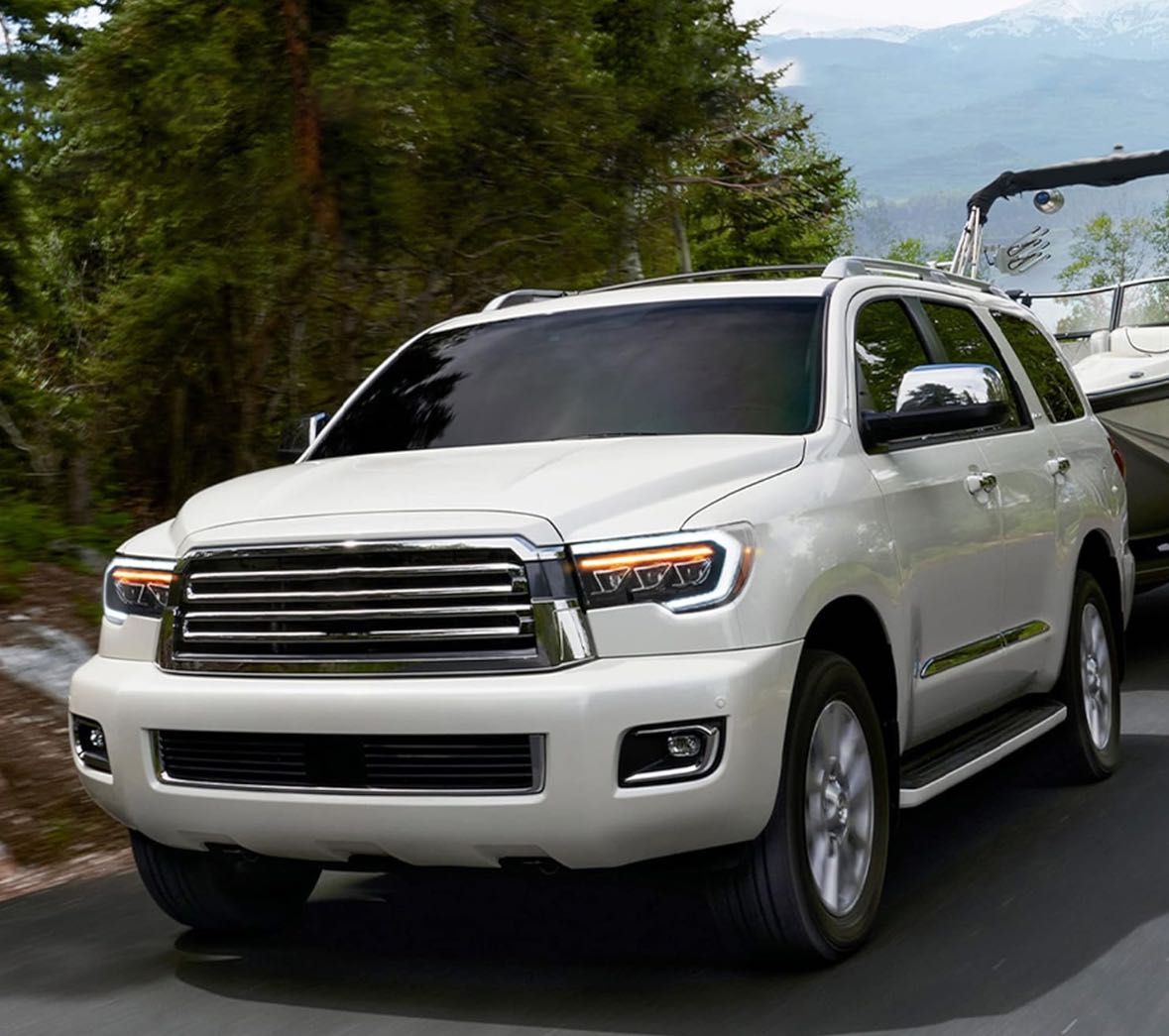 Данимични LED фарове Toyota tundra 2007-2013 и Toyota sequoia  08-21