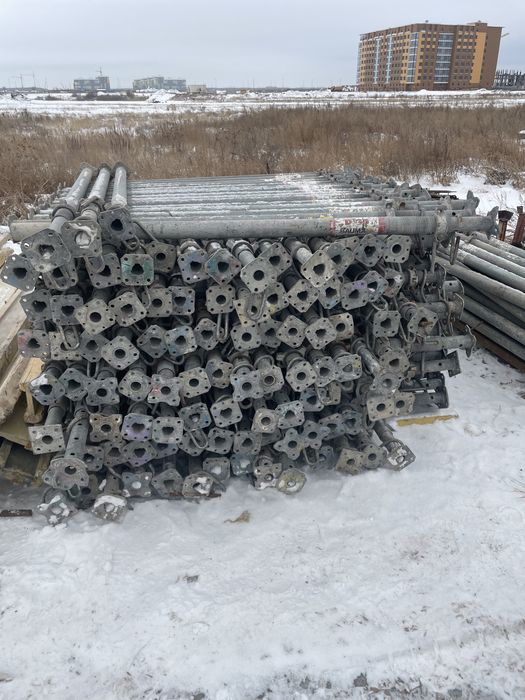 Стойка телескопическая оцинкованные струбцины