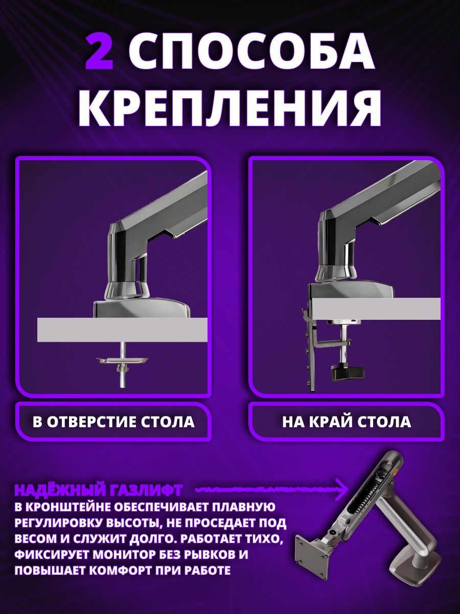 Настольный кронштейн для монитора