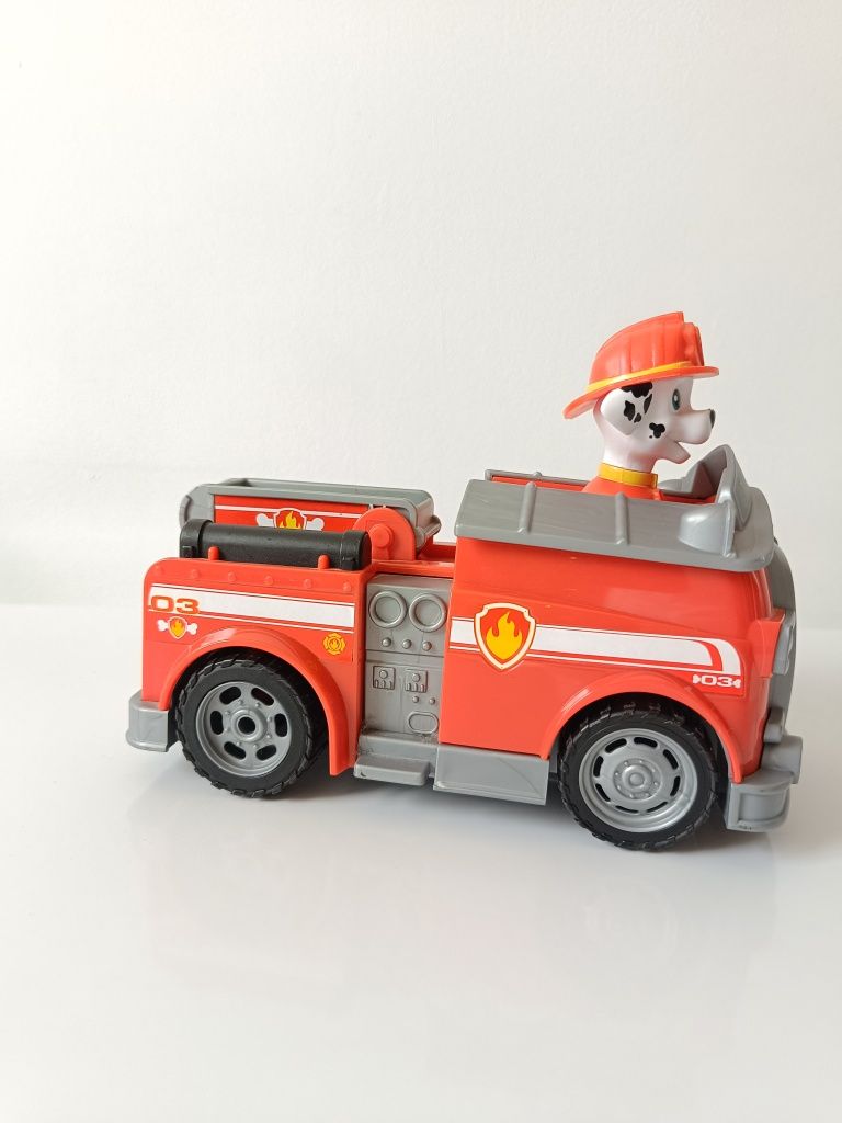 Masinuta Paw Patrol Marshall cu telecomanda