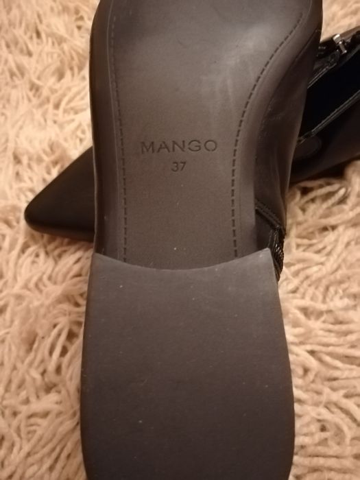 Боти естествена кожа на Mango