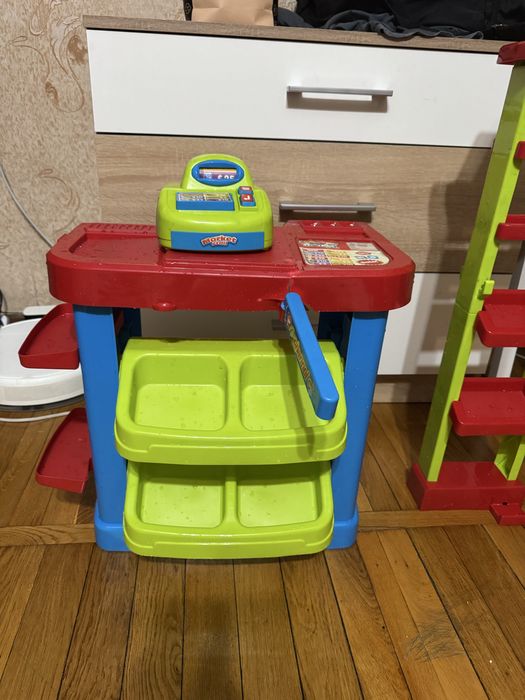 Игрушка супермаркет с кассовым аппаратом