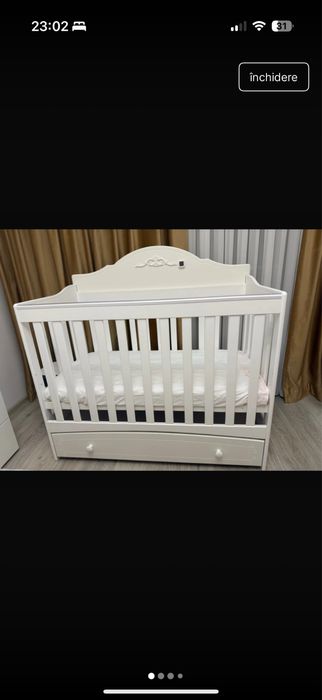 Patut+saltea ideal bebe