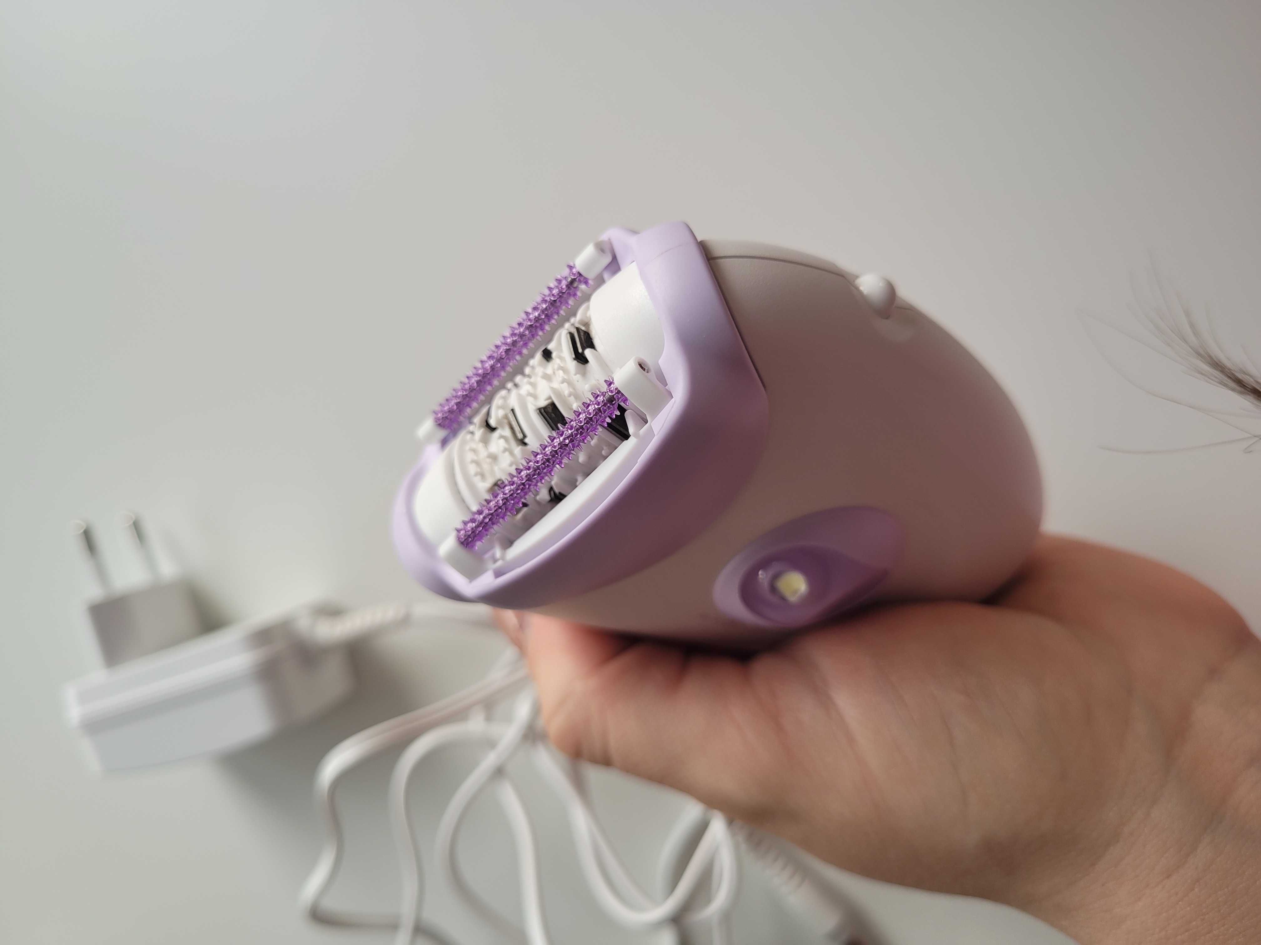 НОВ Епилатор Braun 3170 Purple, 2г гаранция