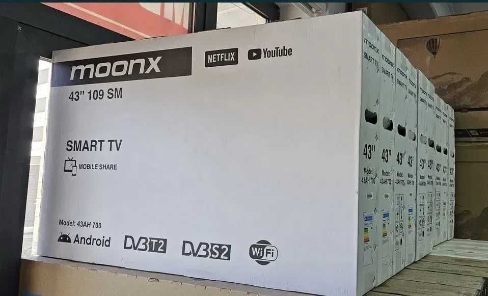 Телевизоры Moonx 43 50 55 В наличии самые низкие цены доставка есть