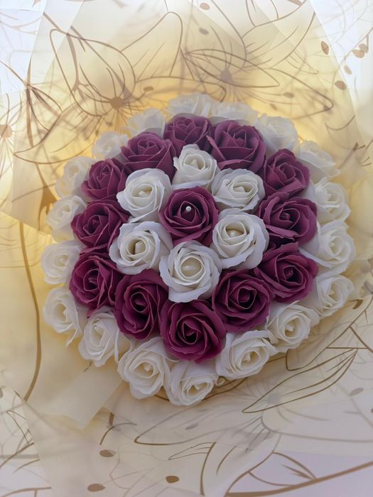 Vand buchet trandafiri de sapun