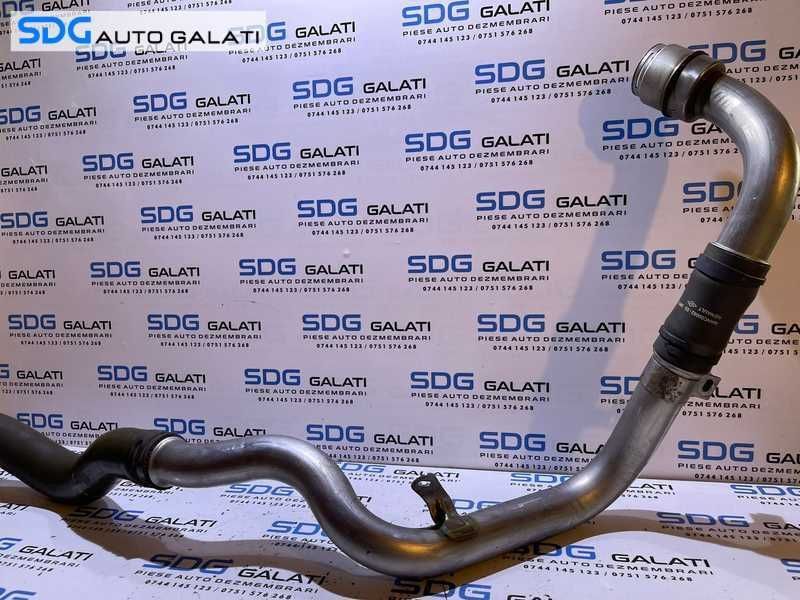 Furtun Conducta Teava Presiune Aer Radiator Intercooler Dacia Logan 1.5 DCI 2008 - 2012 Cod 144608304R MANC00064 MANC00062 [D0127]