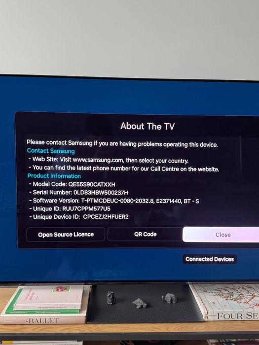 Телевизор Samsung QE55S90CATX UHD-4K , 55 inch, OLED , Smart TV