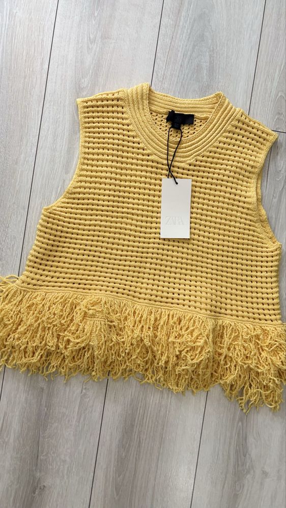 Zara красив дамски потник с ресни