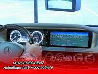 USB Hartă Navigație Mercedes-Benz S-Class W222 Europa 2025
