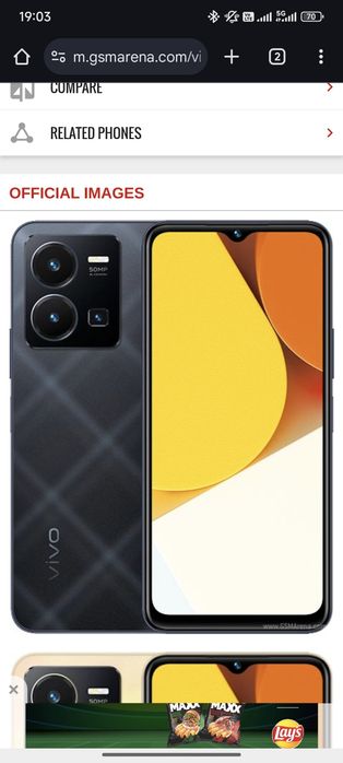 Срочно телефон VIVO Y35