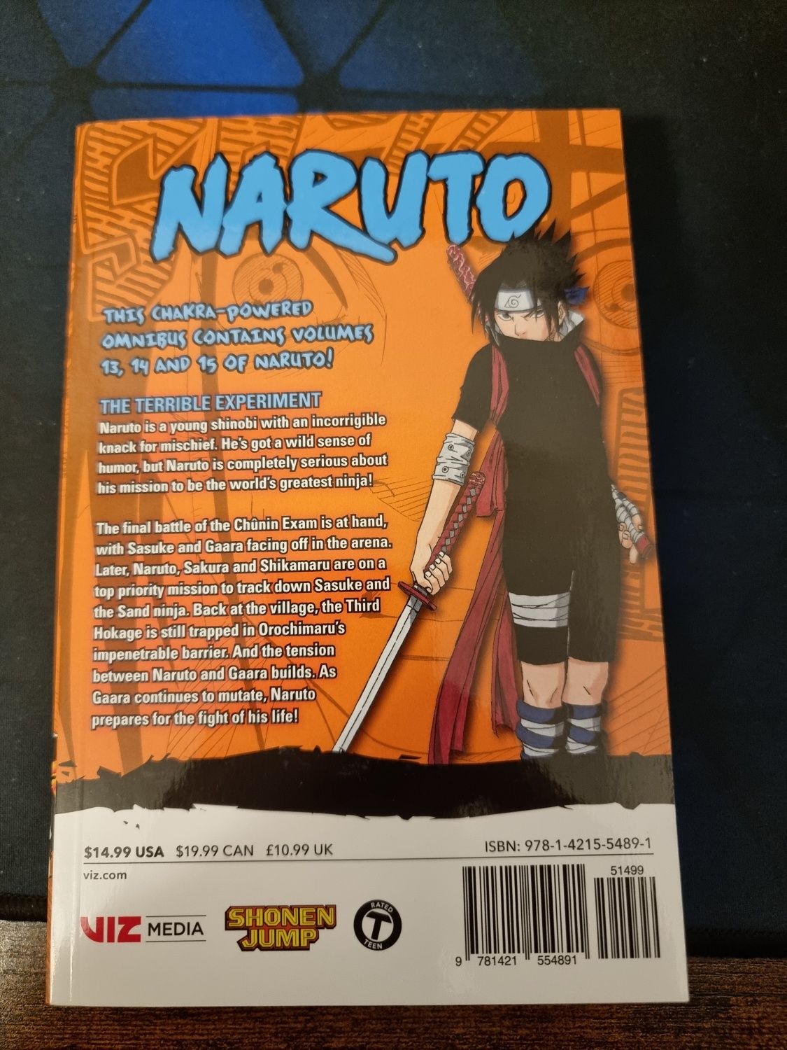 Manga Naruto 3 in 1 volumul 5