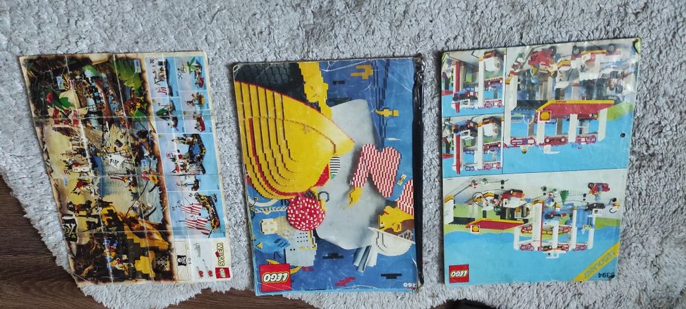 Carte cu seturi de constructi lego vintage