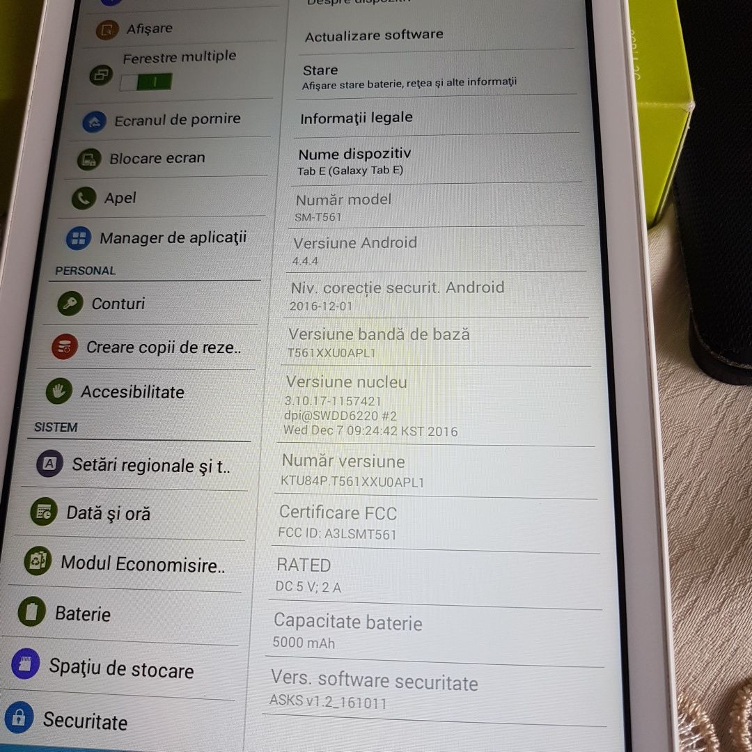 Samsung Galaxy Tab E+ SIM