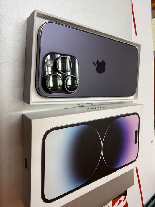 iPhone 14 Pro 1 TB Deep Purple като нов
