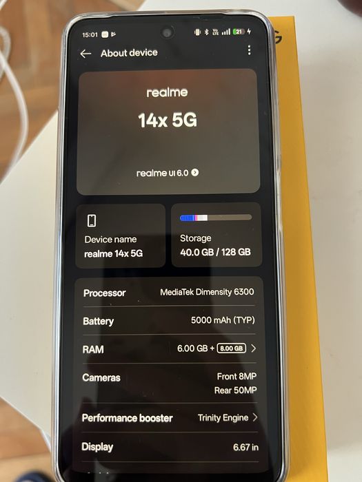 RealMe 14x 128gb 5G