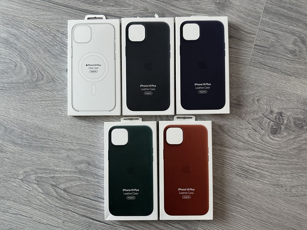 Husa Originala Piele (Leather) Apple Iphone 14 Plus