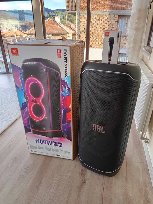Аудио система JBL PARTYBOX ULTIMATE 1100 +Микрофон