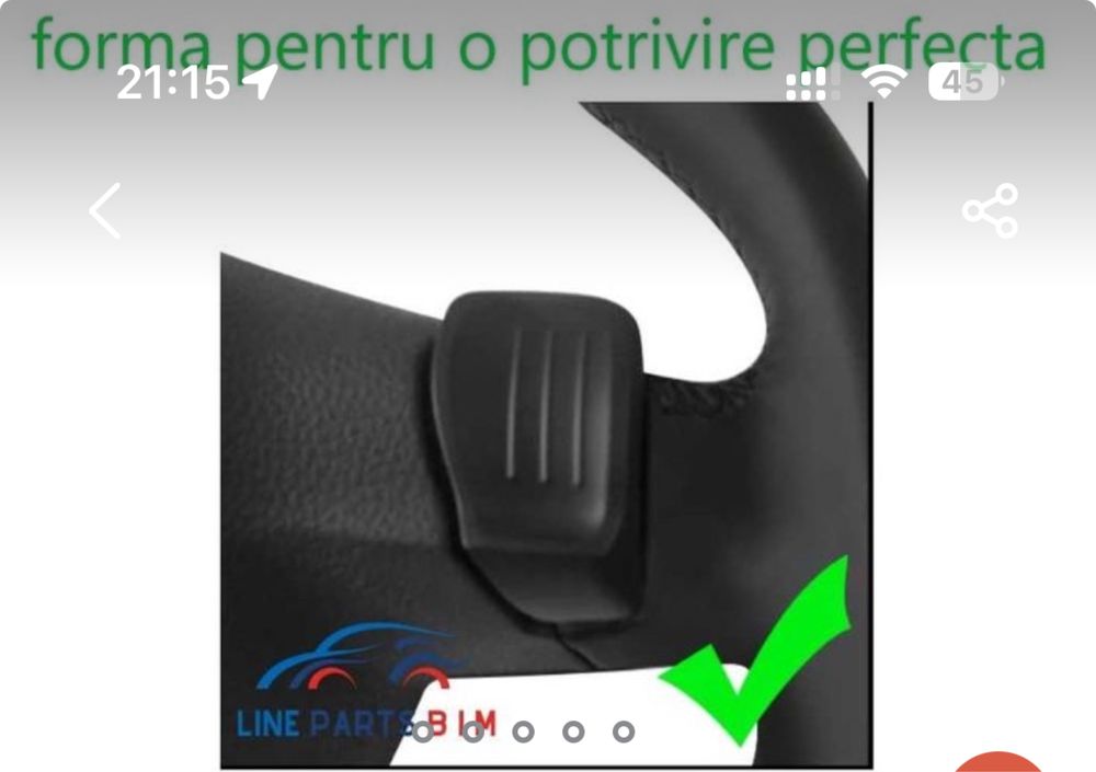 Extensii padele vw passat, golf, eos,